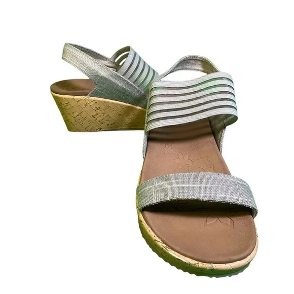 Sketchers Womens Luxe Foam Wedges sz 11 - Picture 1 of 7